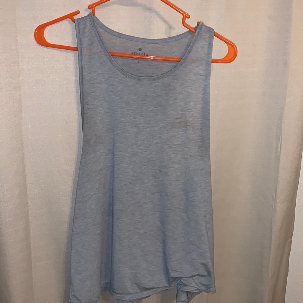 Athleta grey tank